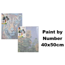 Canvas, Paint by Number, 40x50cm 